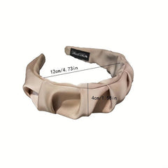 Fabric Wide Brim Headband Sweet Girl Headdress
