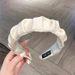 Fabric Wide Brim Headband Sweet Girl Headdress