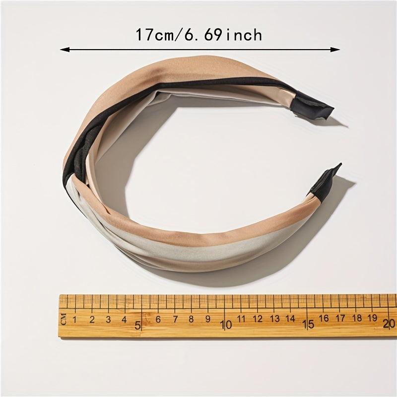 Colorful Cross Knotted Headband Hair Hoop for Women Girls
