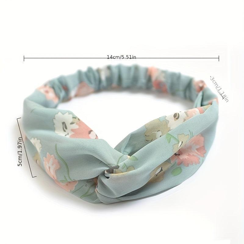 Bohemian Chiffon Hair Band for Women Girls