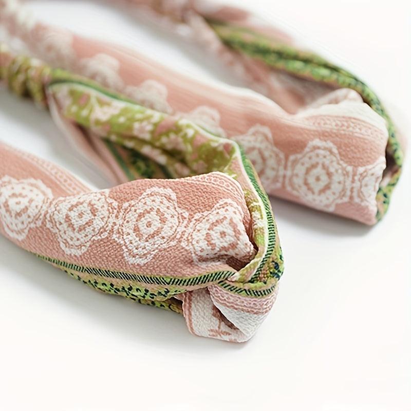 Bohemian Chiffon Hair Band for Women Girls