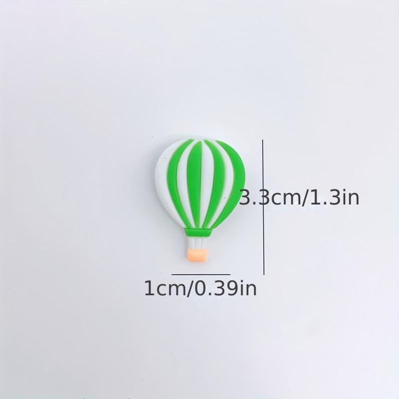 20pcs Balloon Shape Shoe Charm PVC Soft Rubber DIY Shoe Accessories