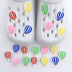 20pcs Balloon Shape Shoe Charm PVC Soft Rubber DIY Shoe Accessories
