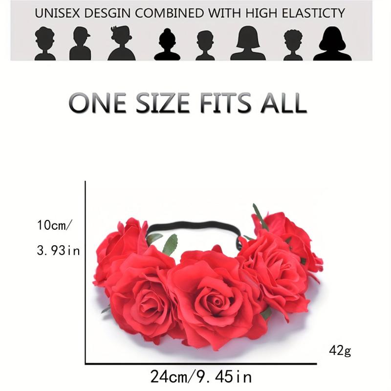 Flower Headband Bridal Headgear Vacation Seaside Hawaii Style Summer Accessories