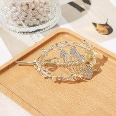 Rhinestone Hair Claw Clip Tassel Butterfly Hairpin Headwear Barrettes