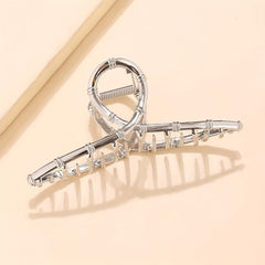 Metal Bamboo Shaped Hair Claw Ponytail Holder Hair Clip