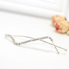 Dainty Rhinestone Hair Clips for Women