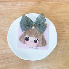 Hollowed Bow Hair Clip Side Clip Hair Styling Decoration