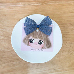 Hollowed Bow Hair Clip Side Clip Hair Styling Decoration