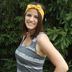 Elastic Rabbit Bow Headband for Daily Yoga Sports Use