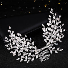 Wedding Rhinestone Hair Comb Bride Head Ornaments