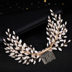 Wedding Rhinestone Hair Comb Bride Head Ornaments