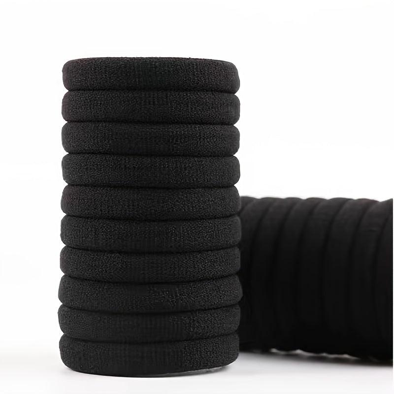 30 Seamless Thick Hair Band Elastic Hair Ties No Damage Ponytail Holder