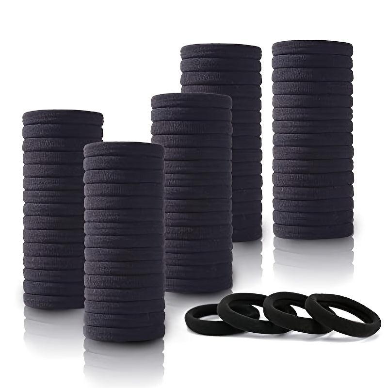30 Seamless Thick Hair Band Elastic Hair Ties No Damage Ponytail Holder