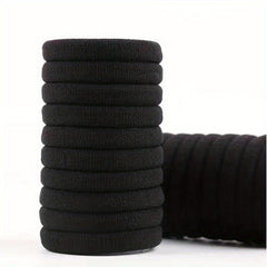 30 Seamless Thick Hair Band Elastic Hair Ties No Damage Ponytail Holder