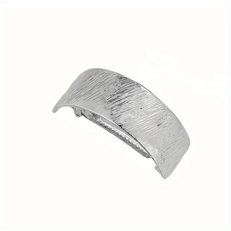 Metallic Hair Cuff Barrette Hair Clip for Ponytail Braids