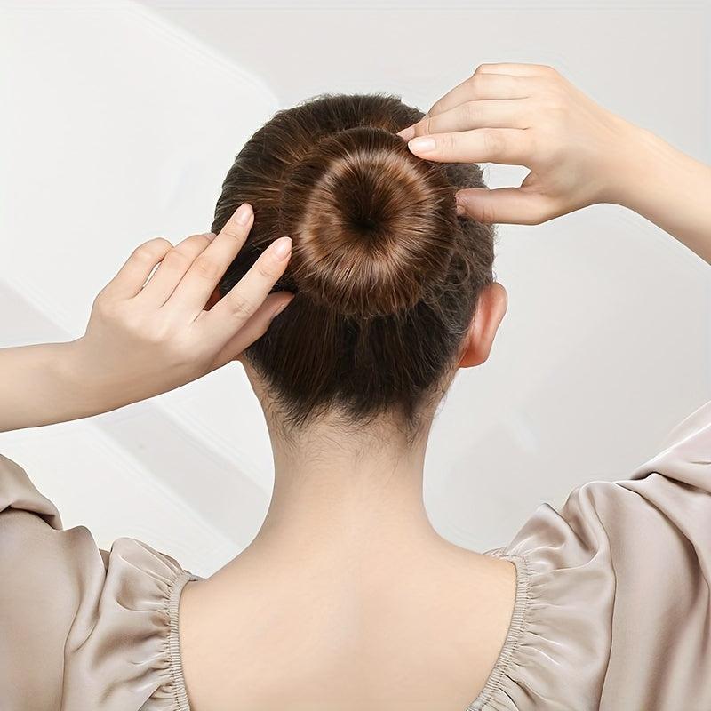 Invisible Snap French Bun Maker Hair Tool for Updo Styling