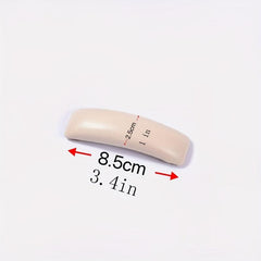 PU Leather Hair Clip Solid Style Hair Clip For Women