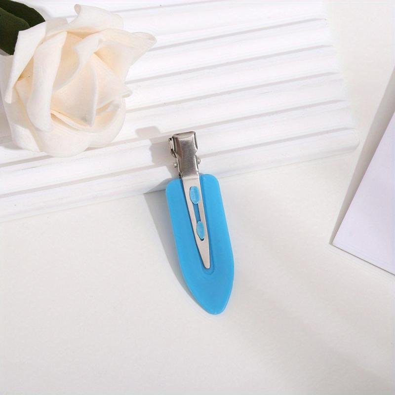 10pcs No Crease Hair Clip For Side Hair Bang Women Makeup Skincare