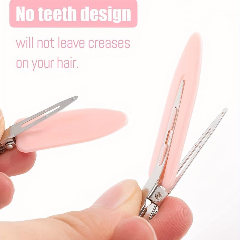 10pcs No Crease Hair Clip For Side Hair Bang Women Makeup Skincare