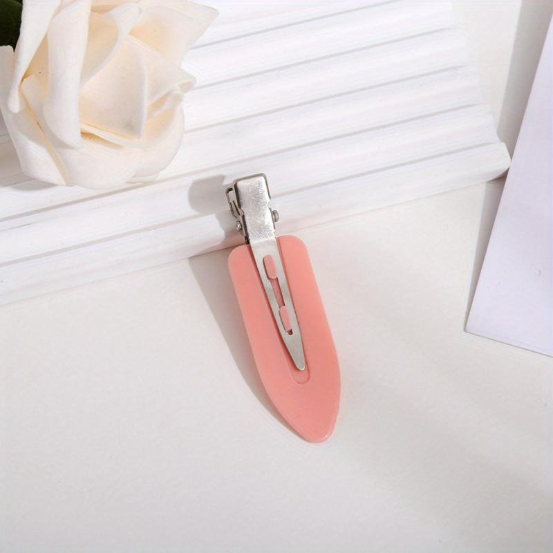 10pcs No Crease Hair Clip For Side Hair Bang Women Makeup Skincare