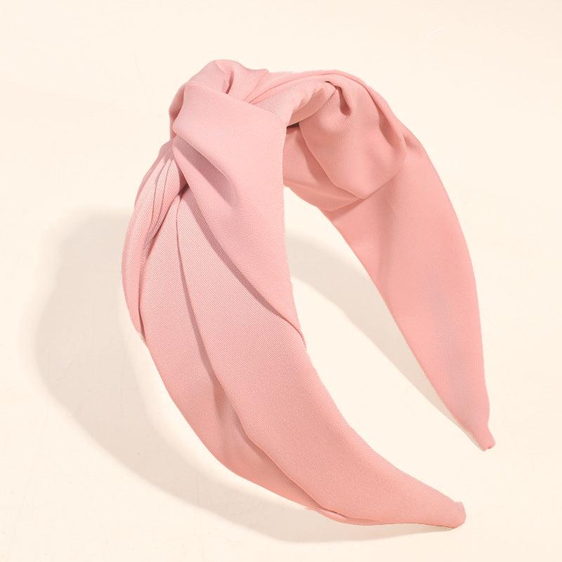 Ruched Knot Hairband Retro Headband Hair Accessories For Daily