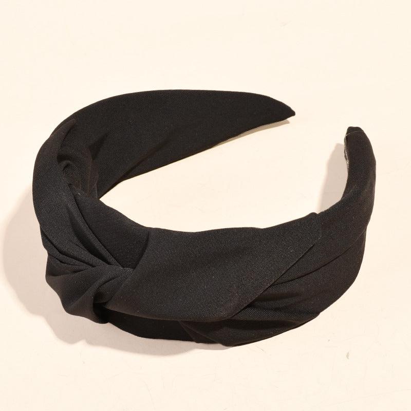 Ruched Knot Hairband Retro Headband Hair Accessories For Daily
