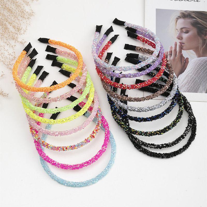 Bohemian Rhinestone Head Hoop Hair Accessories for Women and Girls