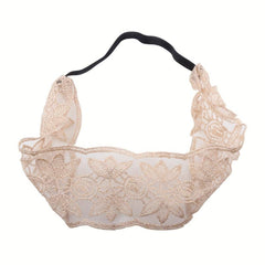 Vintage Lace Headband Embroidered Hairband Women's Accessories
