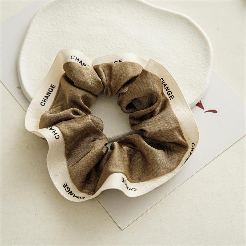 Women's Big Hair Ring French Fabric Hair Rope Hair Accessories