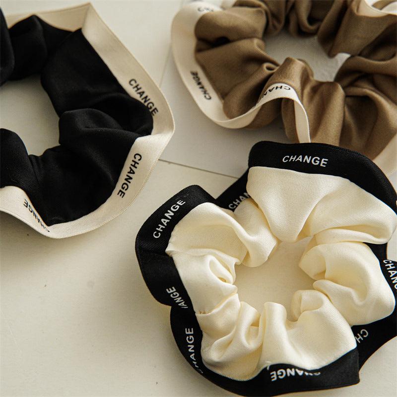 Women's Big Hair Ring French Fabric Hair Rope Hair Accessories