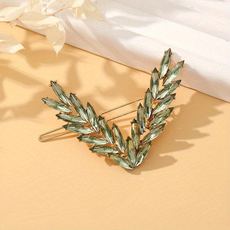Crystal Hair Clip Head Jewelry Hair Accessories Headwear
