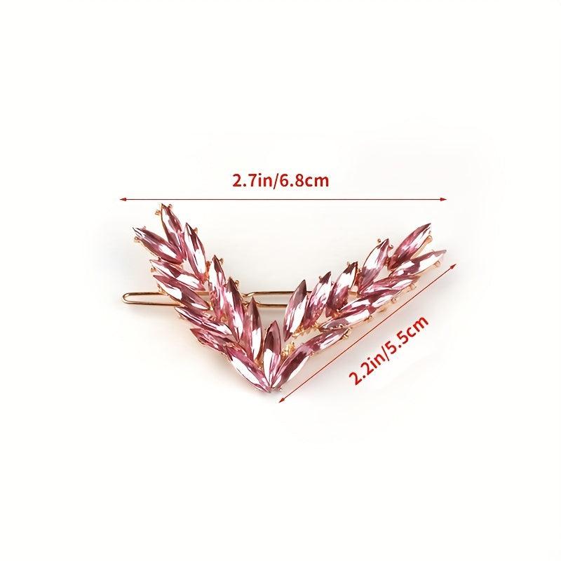Crystal Hair Clip Head Jewelry Hair Accessories Headwear