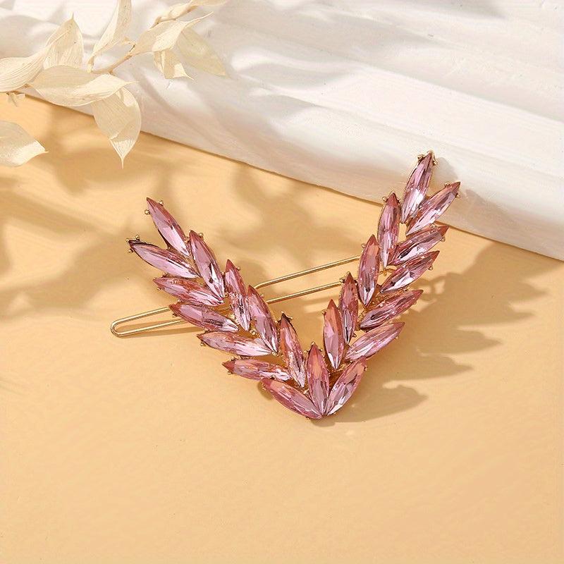 Crystal Hair Clip Head Jewelry Hair Accessories Headwear