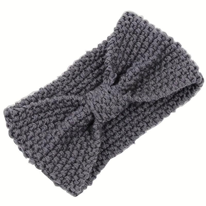 4pcs Knotted Winter Headband Knitted Hair Band