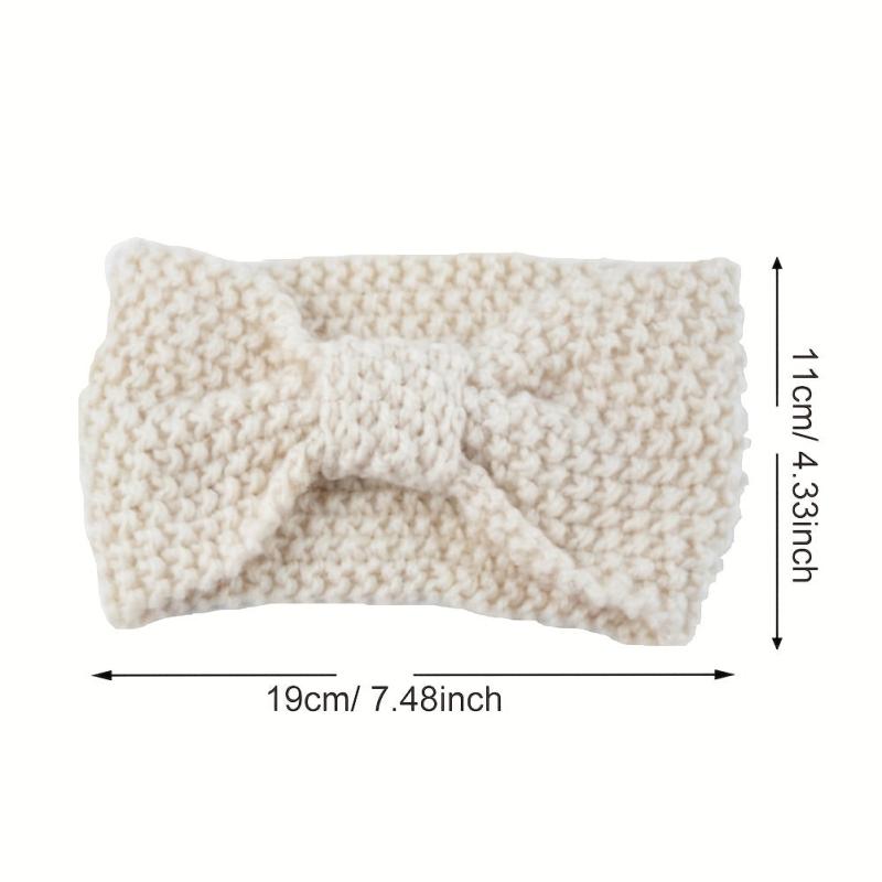 4pcs Knotted Winter Headband Knitted Hair Band