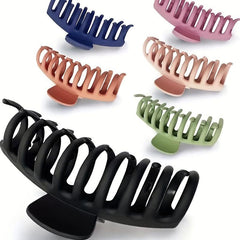 6pcs Large Hair Claw For Thick Curly Hair