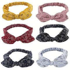 Boho Style Headband Cross Knotted Hair Band Stretchy Bandana