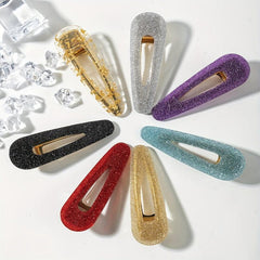 Glitter Hair Clip Sparkling Accessories
