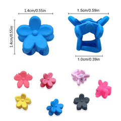 40pcs Mixed Hair Clips for Girls and Women with Plastic Round Box