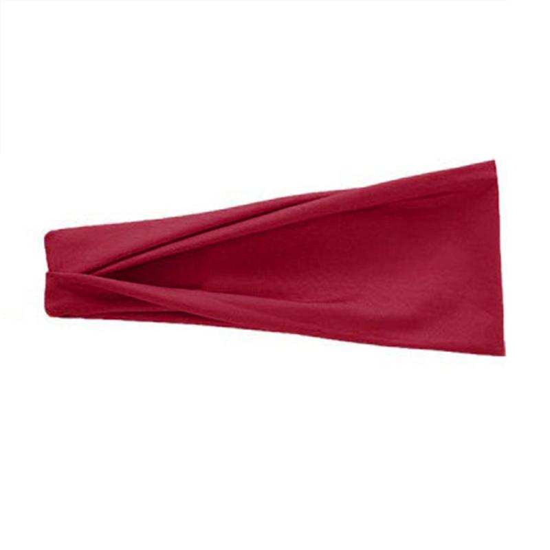 Women Casual Sports Yoga Hairband Elastic Sweat Thin Headband