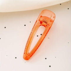 2pcs Jelly Duck Billed Hair Clip for Women Girls Baby Style Hair Clip
