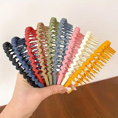 9pcs Women Teeth Headband For Skincare Face Washing Girls Sweet Headdress
