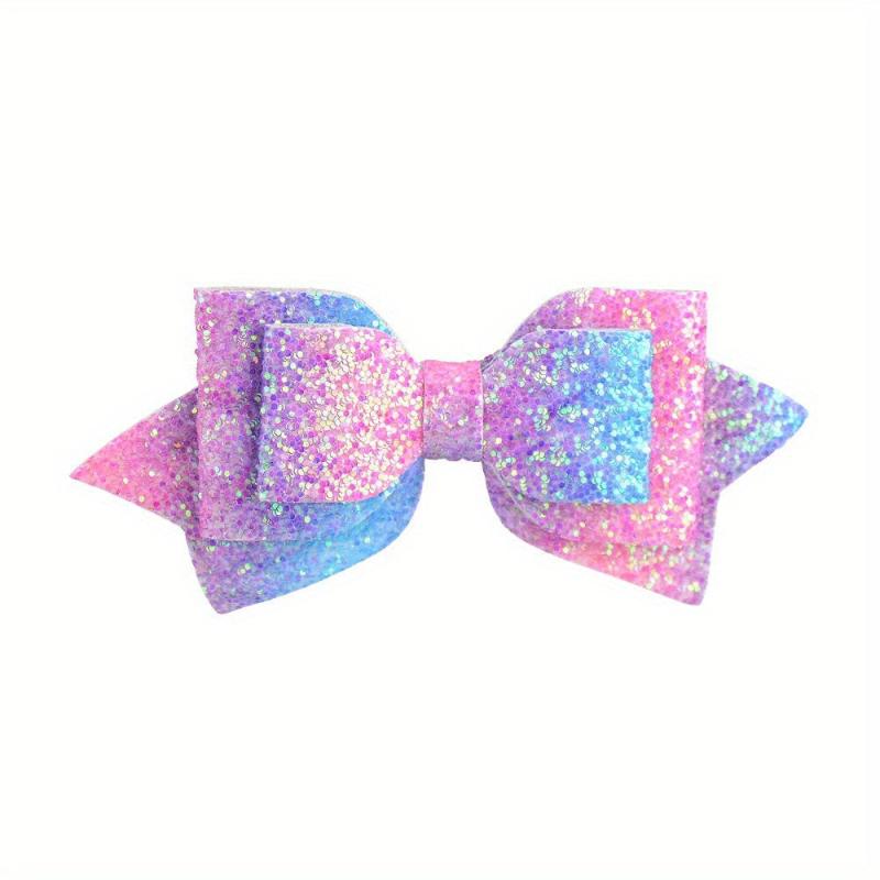 Kids Glitter Butterfly Hair Clip Y2K Hair Accessory
