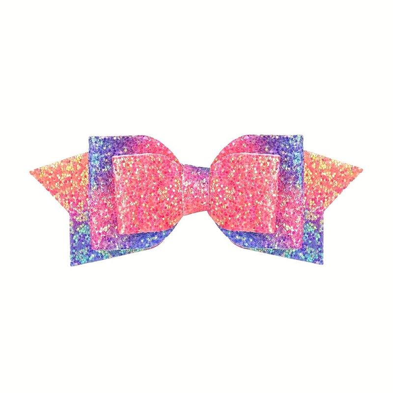 Kids Glitter Butterfly Hair Clip Y2K Hair Accessory