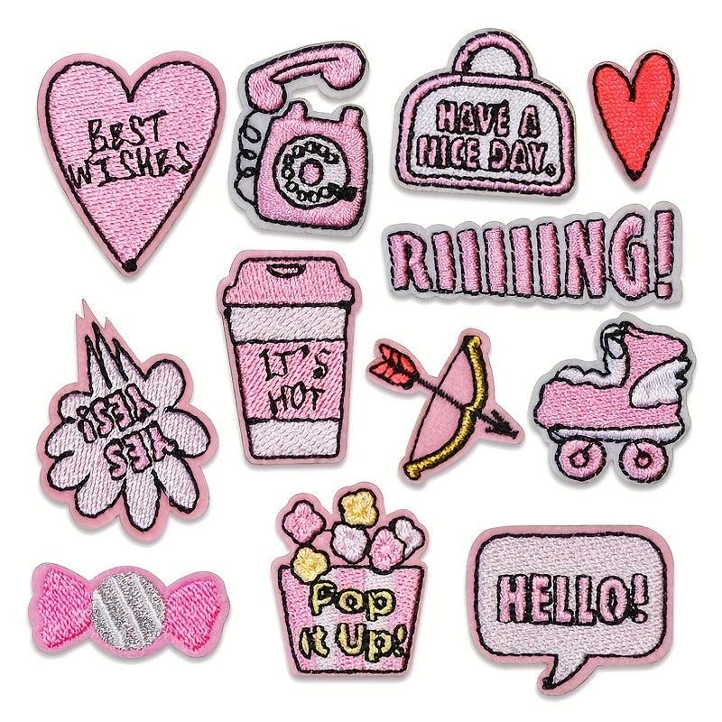 Embroidery Cartoon Sticker Patches for Clothes