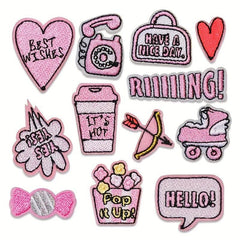 Embroidery Cartoon Sticker Patches for Clothes
