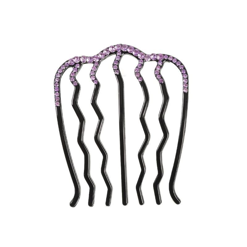 Vintage Rhinestone U-shaped Hair Pin