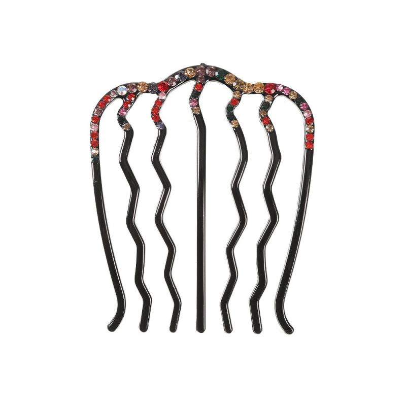 Vintage Rhinestone U-shaped Hair Pin