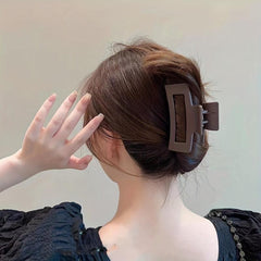 2pcs Hair Claw Clip Non Slip Strong Grip Hair Jaw Clip